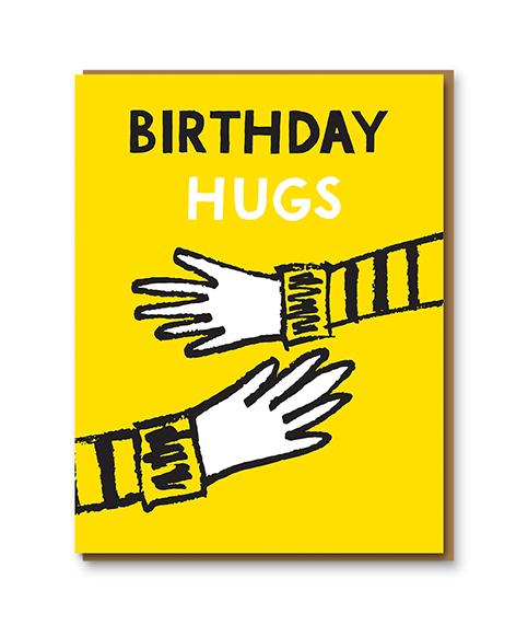 Birthday Hugs card