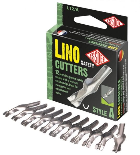 Safety Lino Cutters - 12 Pack