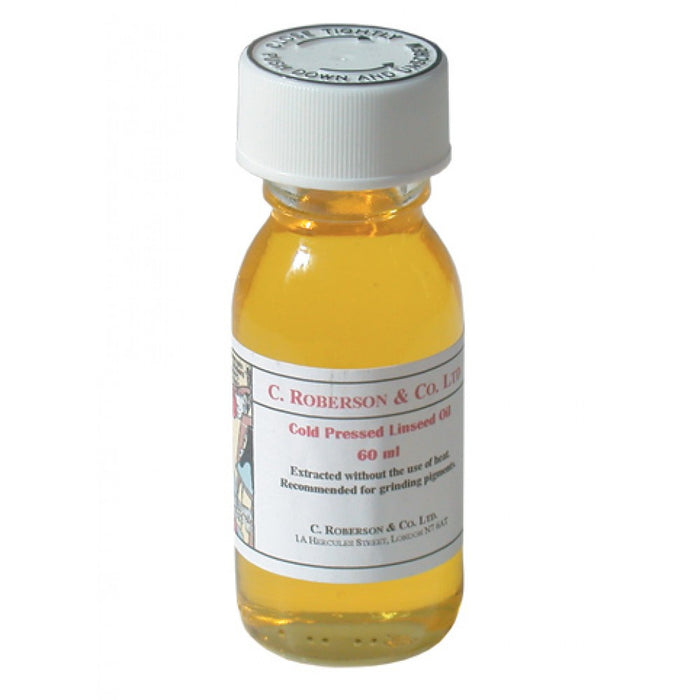 Roberson Cold Pressed Linseed Oil 60 ml