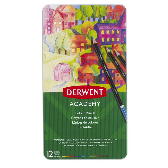 Derwent Academy Set - Colour 12 Tin