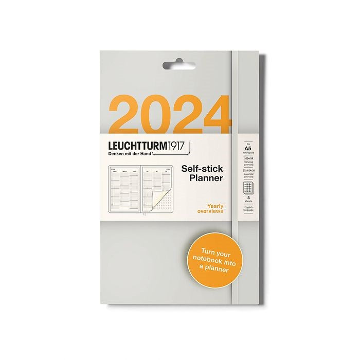 Leuchtturm 1917 Planner Stickers 2024 - Yearly Overviews A5