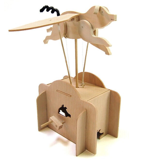 Flying Pig Wooden Kit