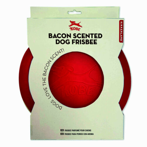 Bacon Scented Flying Frisbee For Dogs