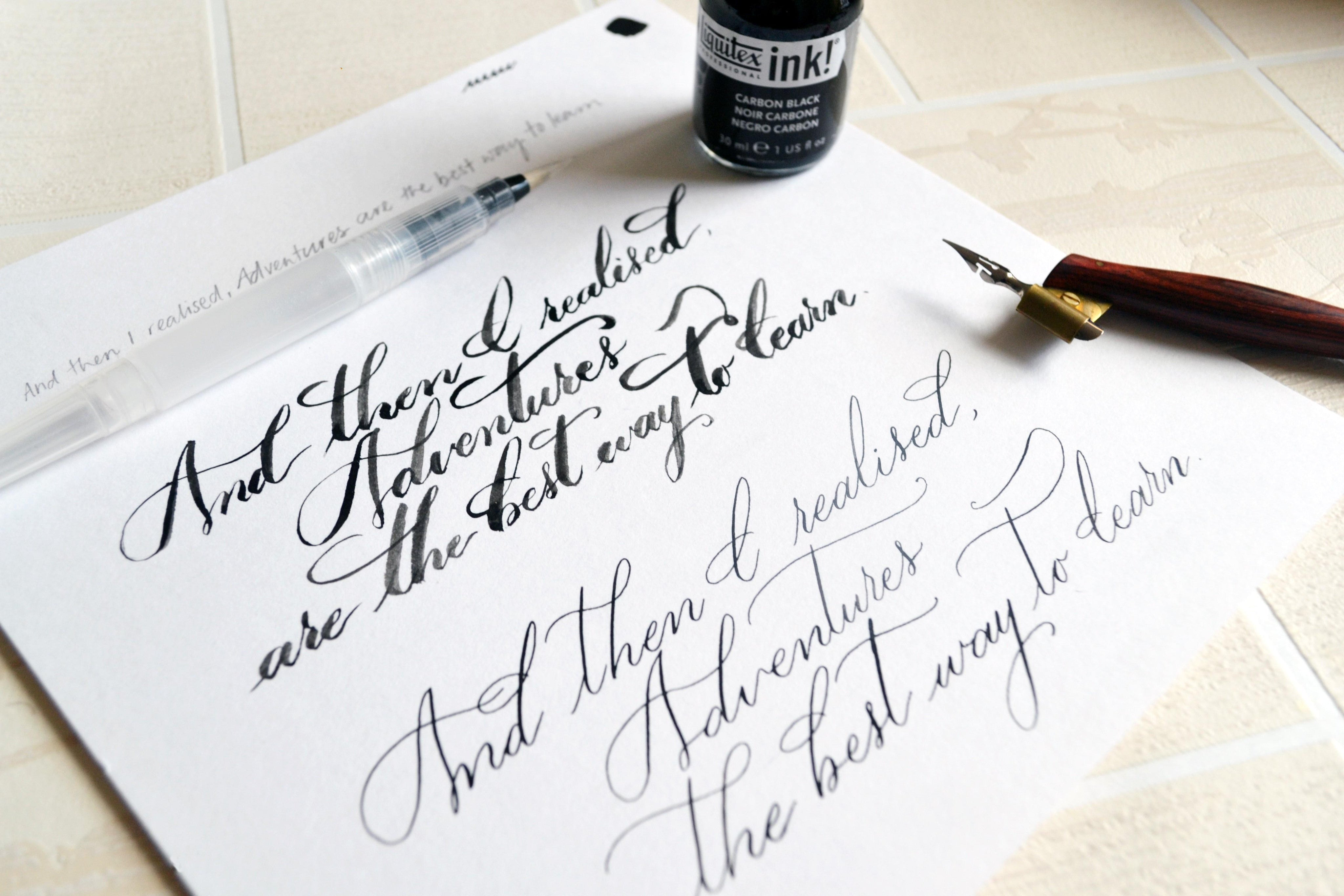 Review: Liquitex Inks