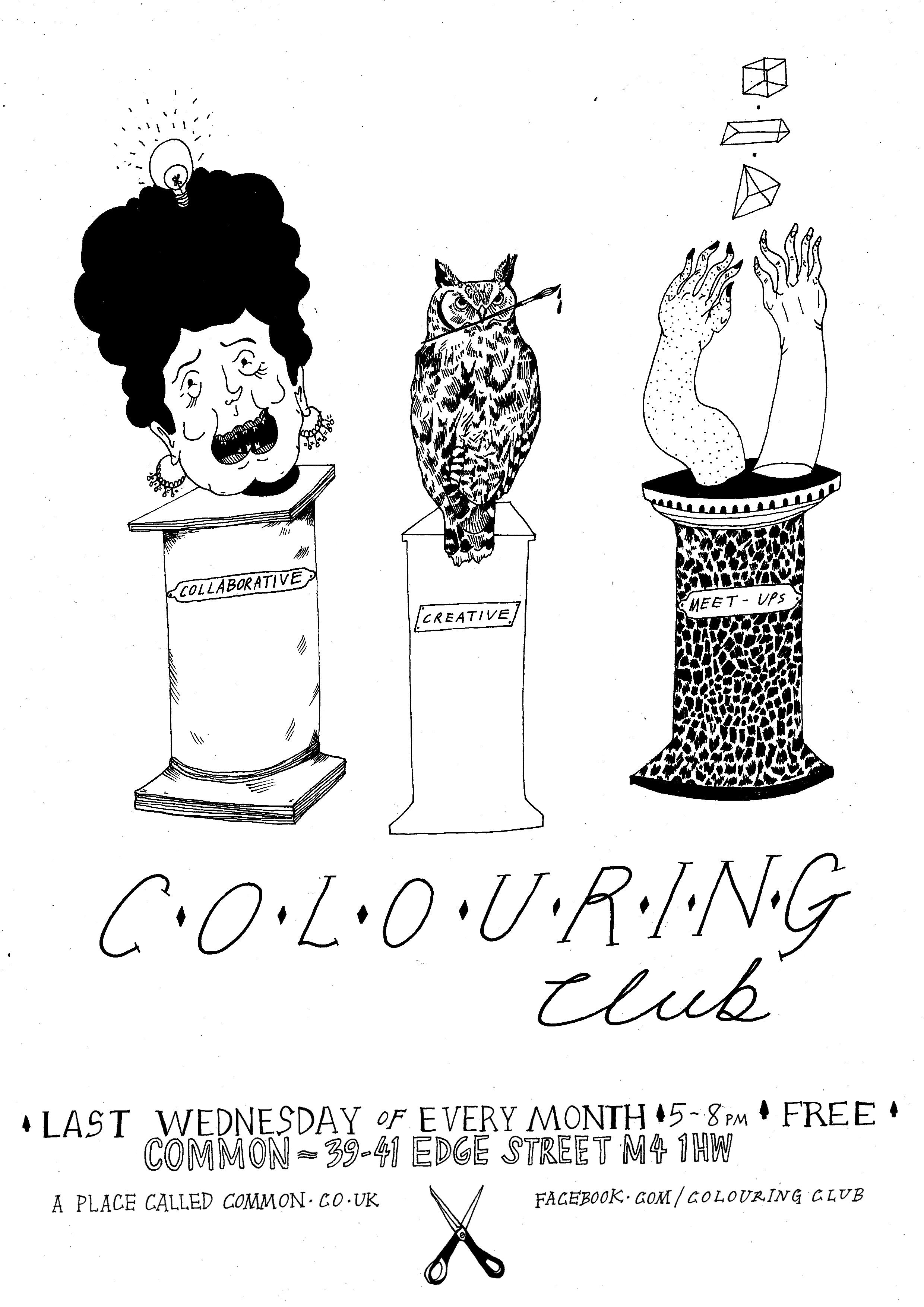 Colouring Club at Common
