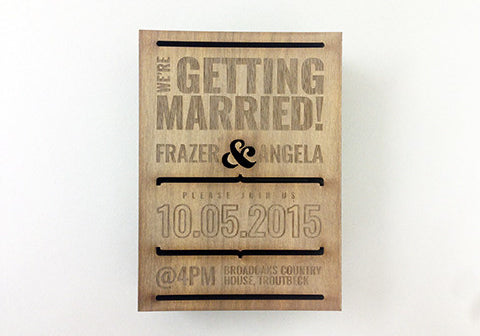 FA Studios Laser Gallery - Wedding Box