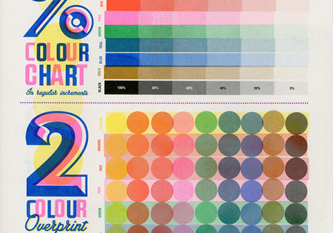 Fred Aldous Riso Gallery - Colour Chart
