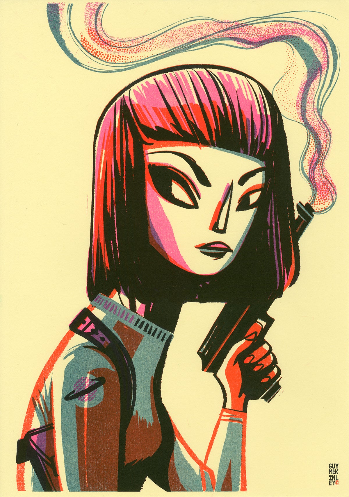 FA Studios Riso Gallery - Guy Mckinley