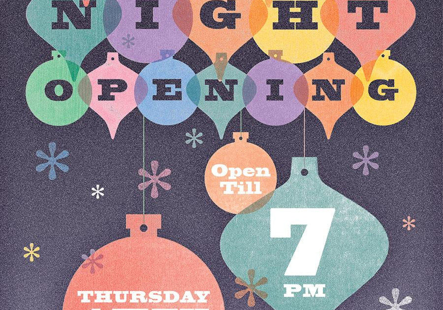 Late Night Opening in Manchester