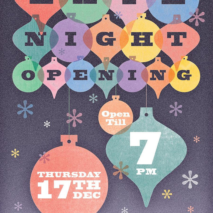 Late Night Opening in Manchester