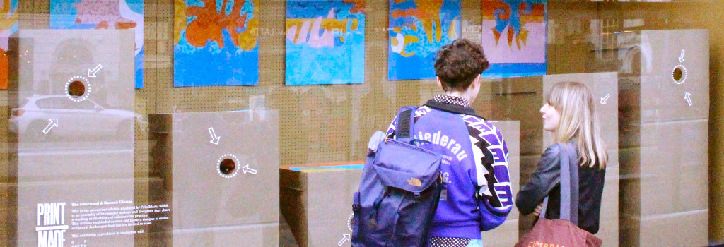 PrintMade window exhibition