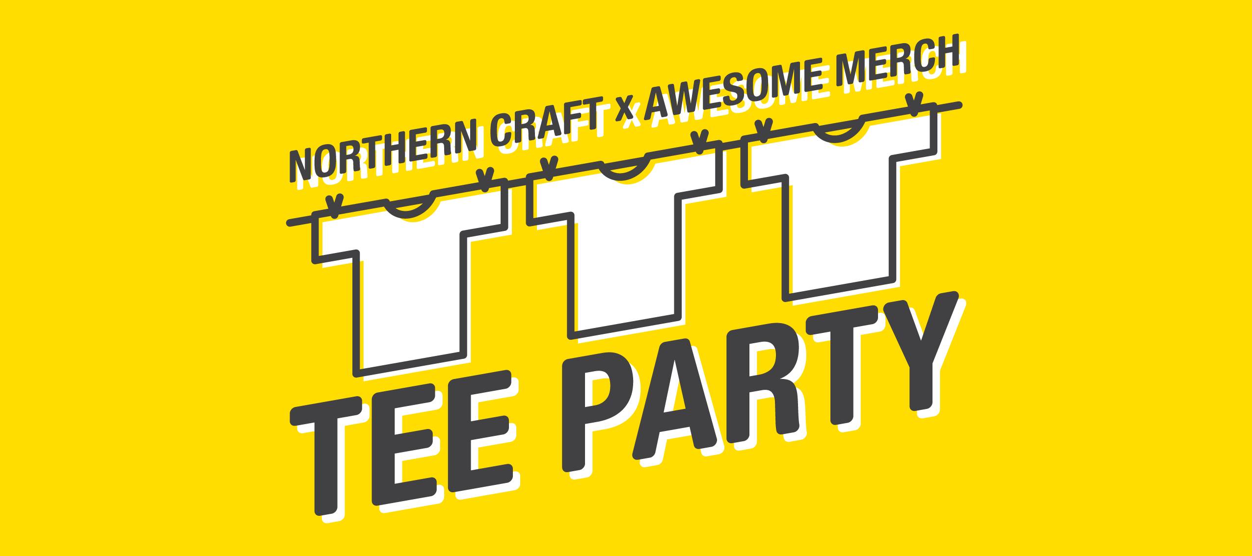 Fred's 3 Minute Portraits at TEE PARTY by Northern Craft & Awesome Merch