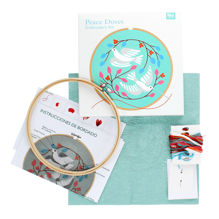 Peace Doves Embroidery Kit