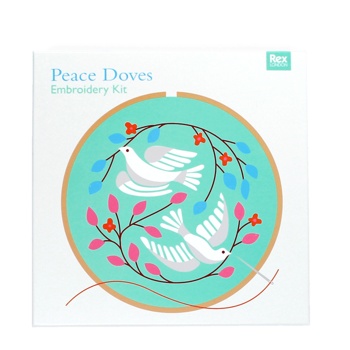 Peace Doves Embroidery Kit