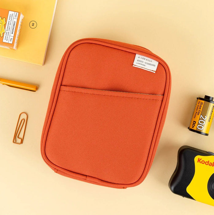 Livework: Cordura Pocket Cable Pouch - Dark Orange