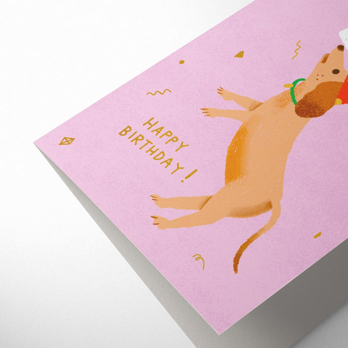 Dog Party Card
