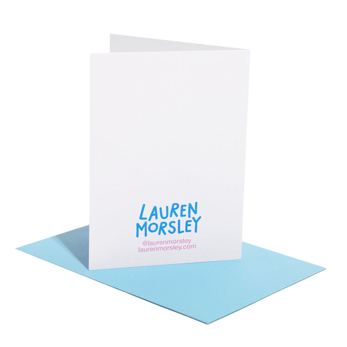 Yeti Disco Christmas Card