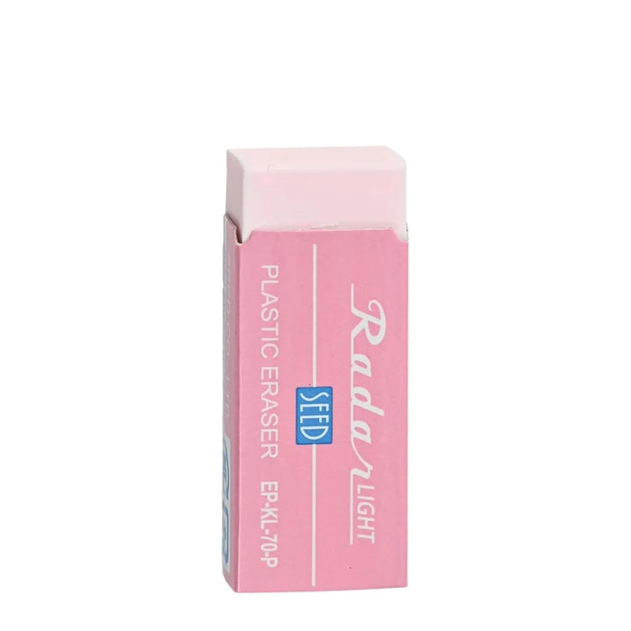 SEED Radar Light Plastic Eraser - Pink