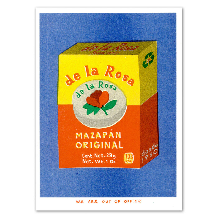 A Risograph Print of Mazapán Original