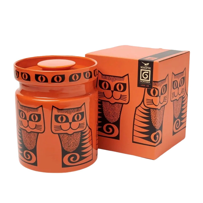 Magpie x Hornsea Jumbo Jar Orange Cat