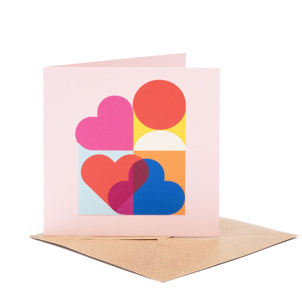 Shapes Greetings Card