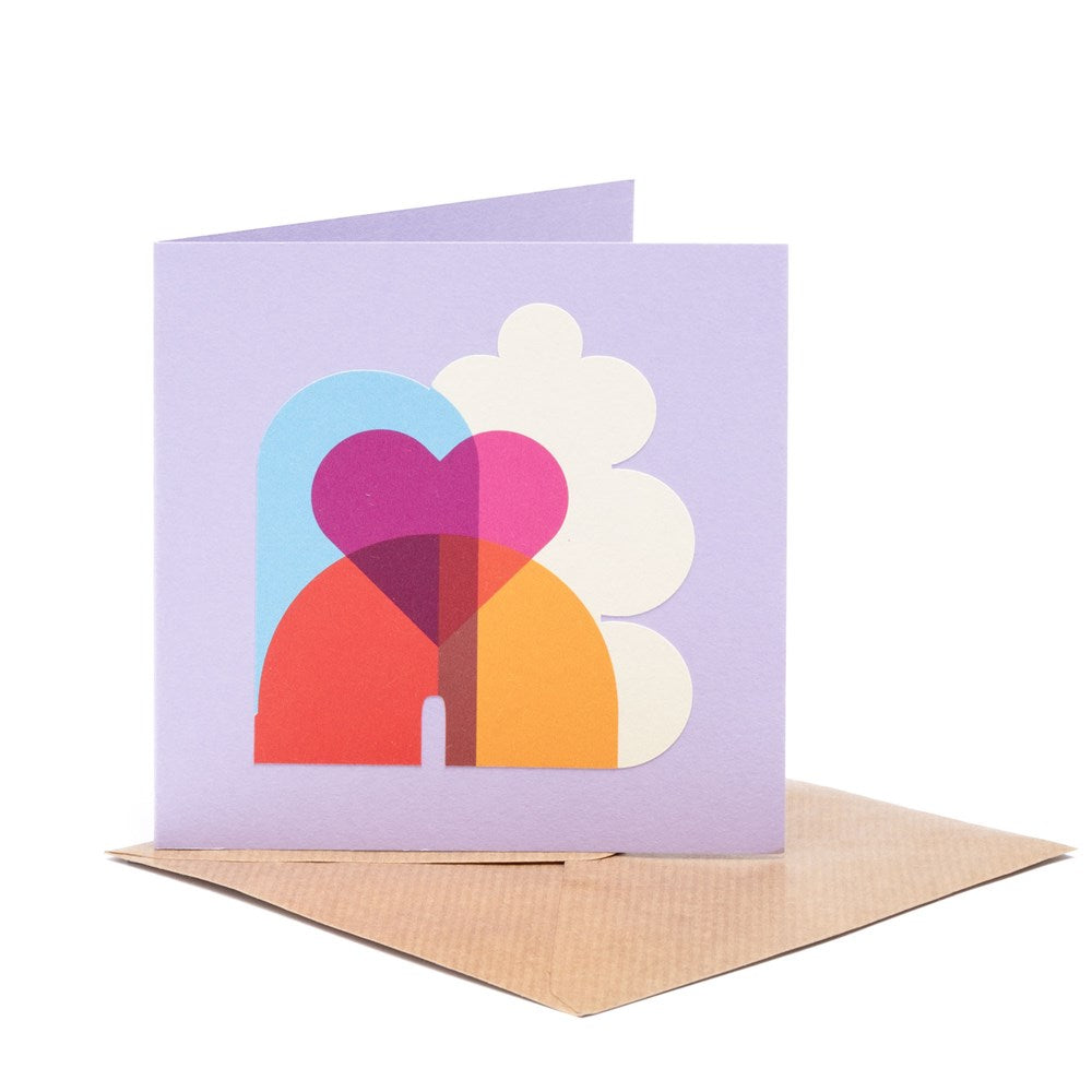 Shapes Greetings Card
