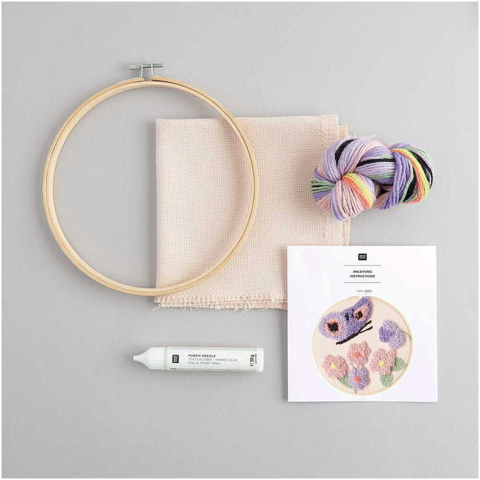Punch Needle Kit Butterfly