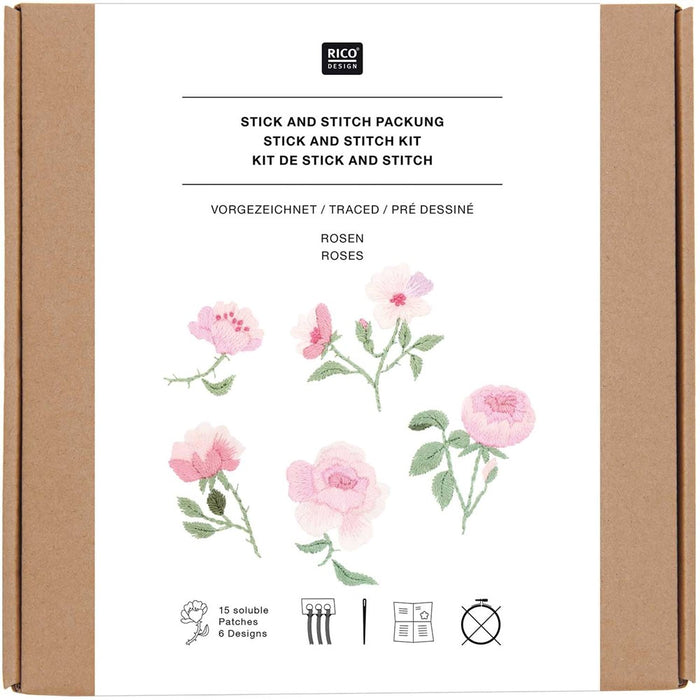 Stick & Stitch Kit Roses