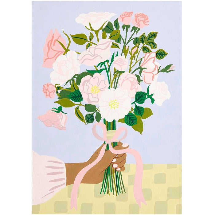 Paint By Numbers Set Roses Bouquet 26 x 37 cm