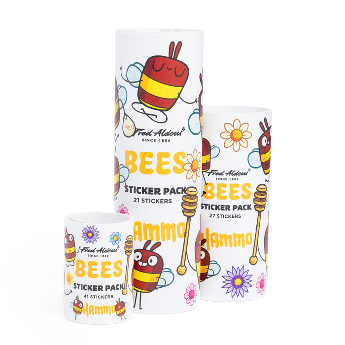 Fred Aldous X Hammo Bee Sticker Pack Large
