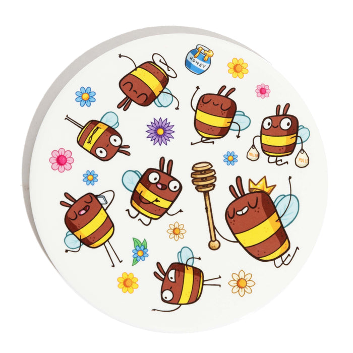 Fred Aldous X Hammo Bee Ceramic Round Coaster