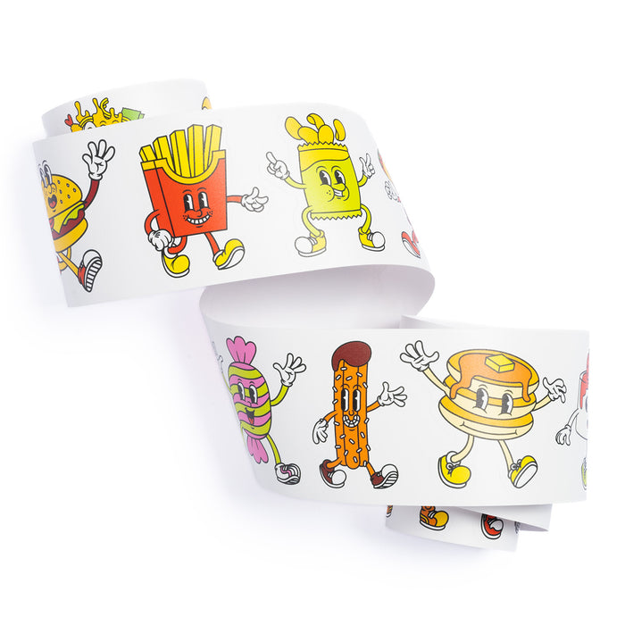 Fred Aldous Cartoon Food Sticker Pack