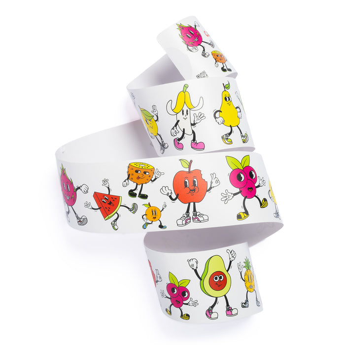 Fred Aldous Cartoon Fruit Sticker Pack