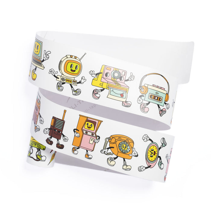 Fred Aldous Cartoon Retro Sticker Pack