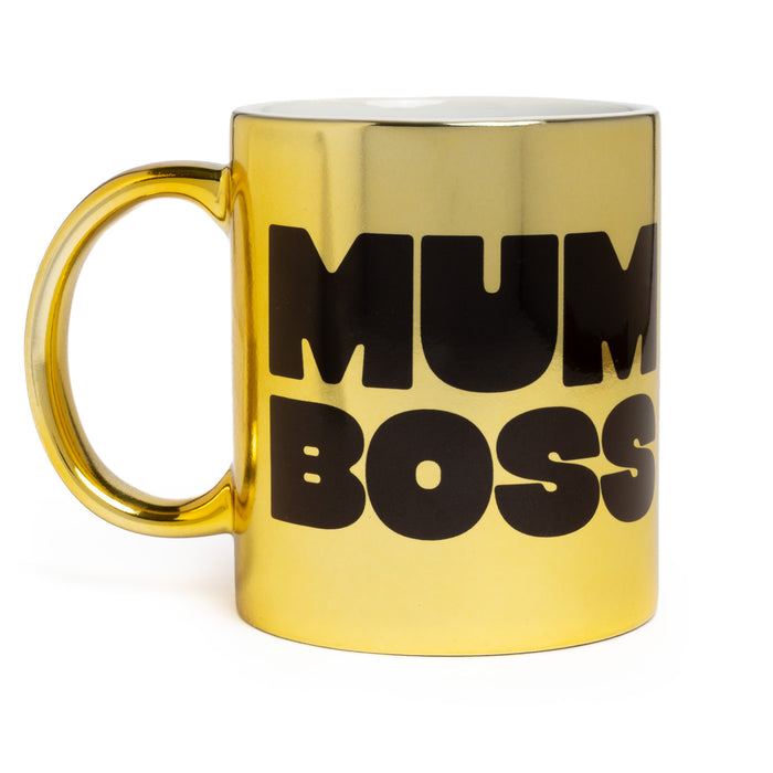 Gold MUM BOSS MUM Mug
