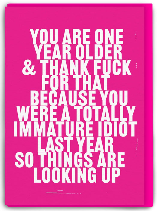 Real Hackney Dave Card – One Year Older