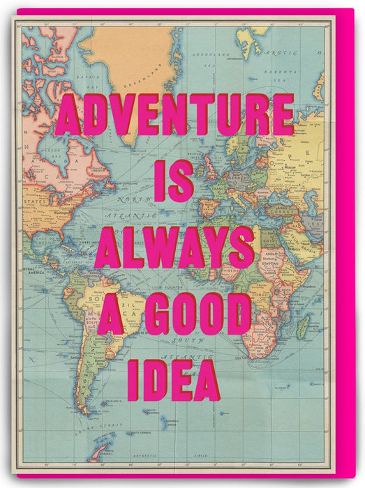 Real Hackney Dave Card – Adventure Is Always a Good Idea
