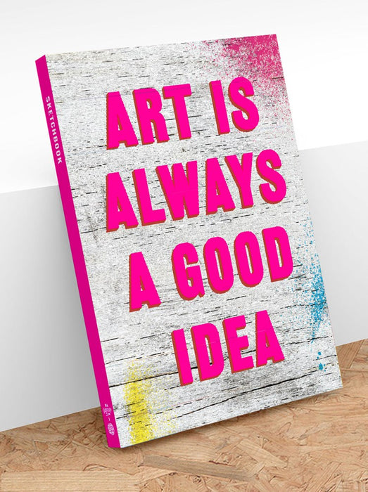 Real Hackney Dave A5 Sketchbook – Art Is Always a Good Idea