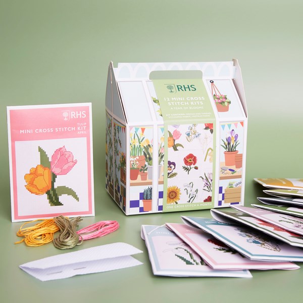 RHS 12 Months of Cross Stitch Kits