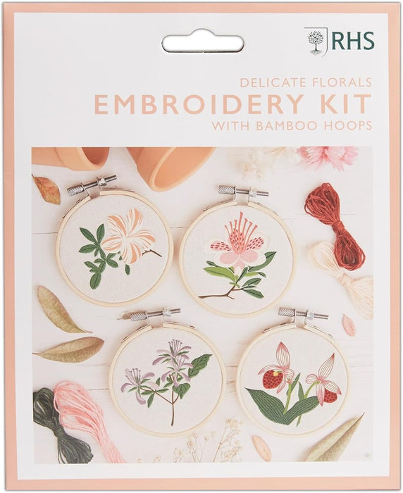 RHS Embroidery Kit - Delicate Florals
