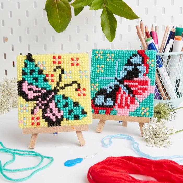 RHS Mini Cross Stitch Kit - Butterflies and Moths