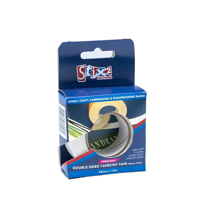 Stix 2 Double Sided Tapestry Tape Heavy Duty