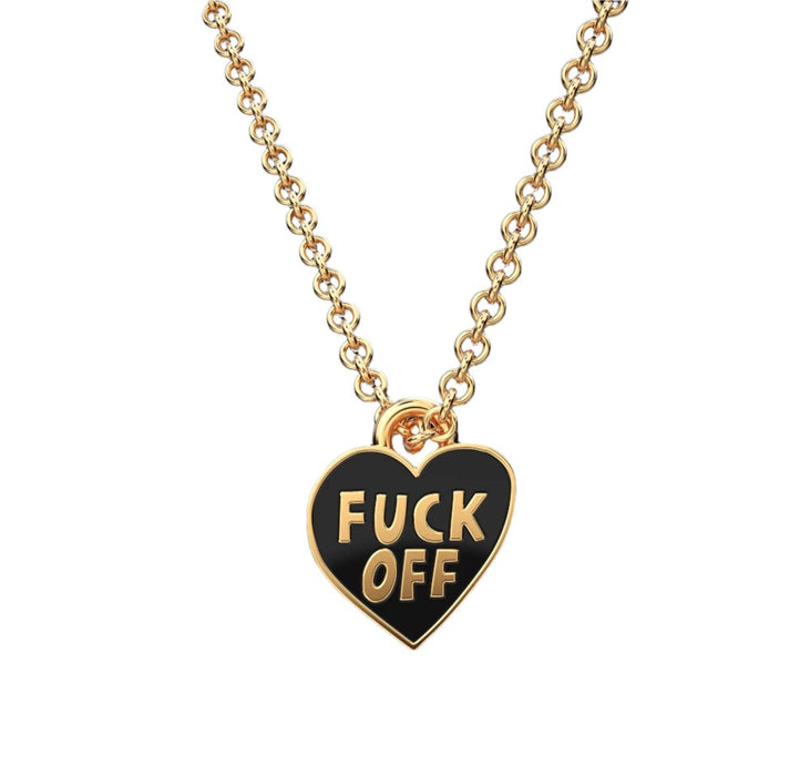 YOW: Pendant - F*ck Off Heart
