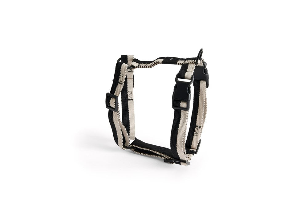 Dog Harness - Black/White