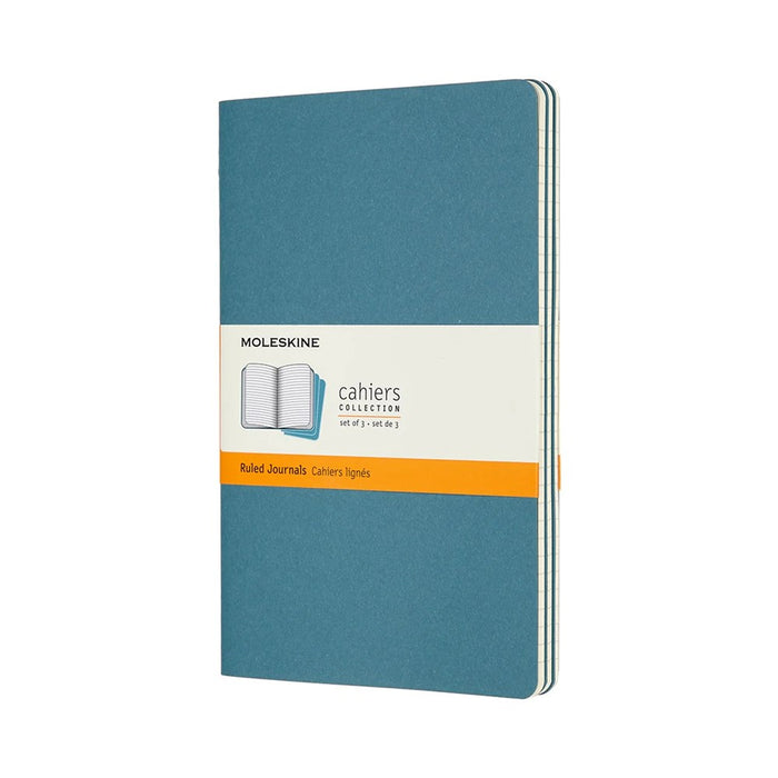 Moleskine Cahier Large Ruled Journals 3 Pack