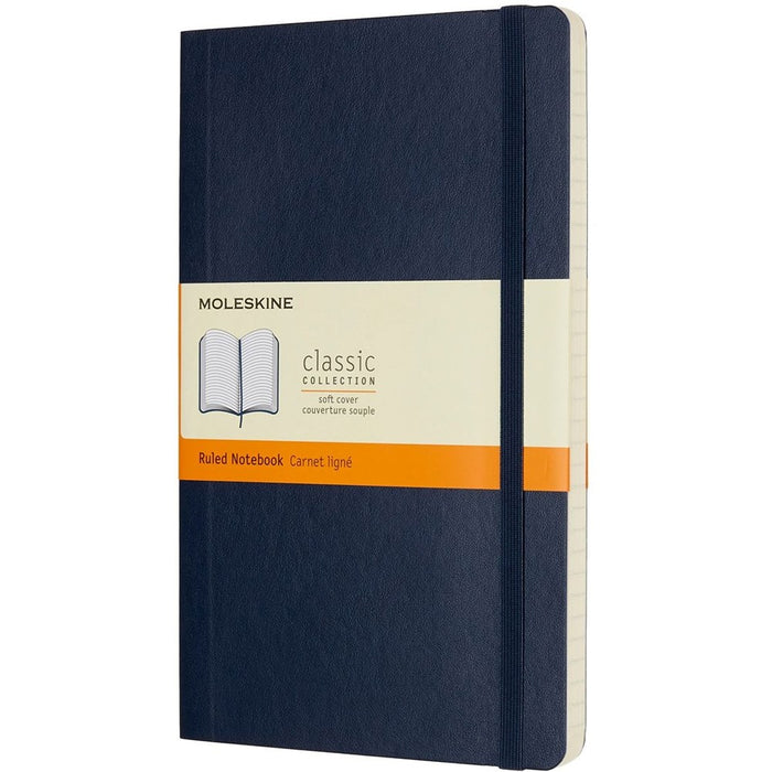 Moleskine Classic Soft Cover Ruled Large Notebook