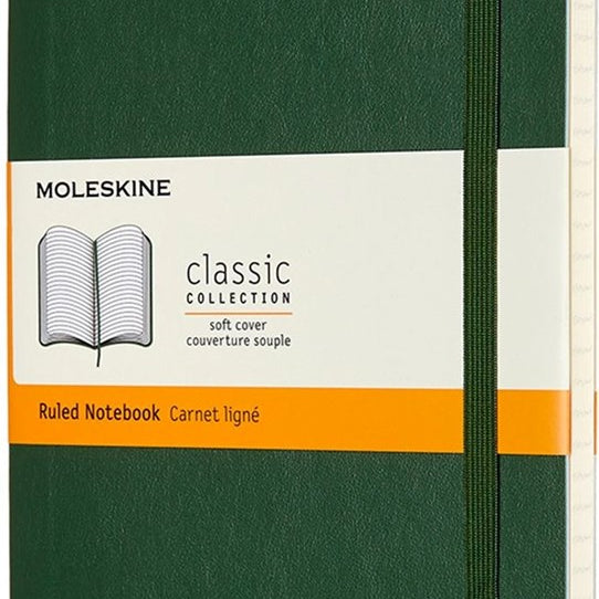 Moleskine Classic Soft Cover Ruled Large Notebook
