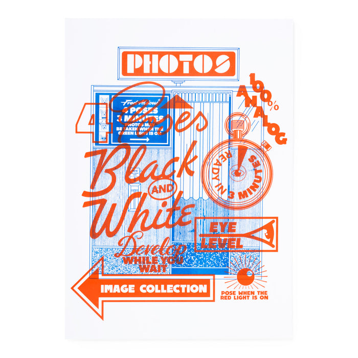 Riso Print - Photobooth Motifs