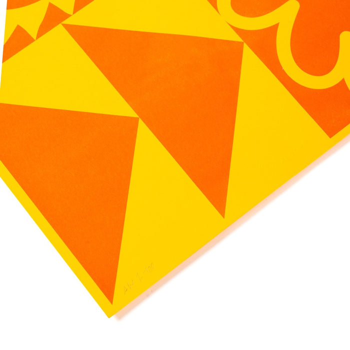 AW Elements Riso Print – Citrine A3