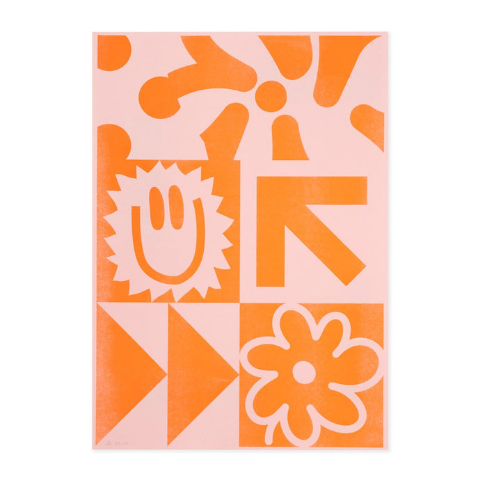 AW Elements Riso Print – Candy A3